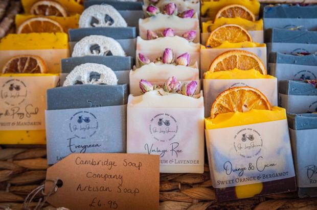 Bolton News: A selection of artisanal soaps