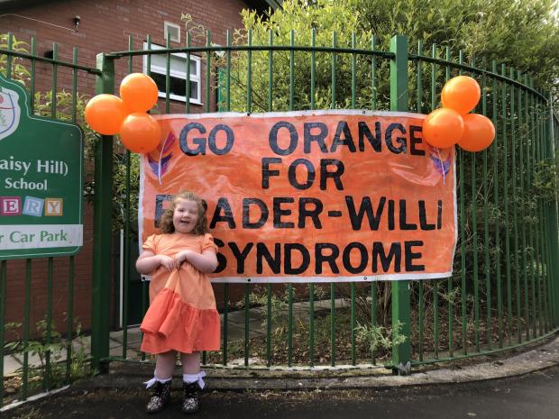 The Bolton News: Ruby was diagnosed with Prader-Willi Syndrome almost two years ago