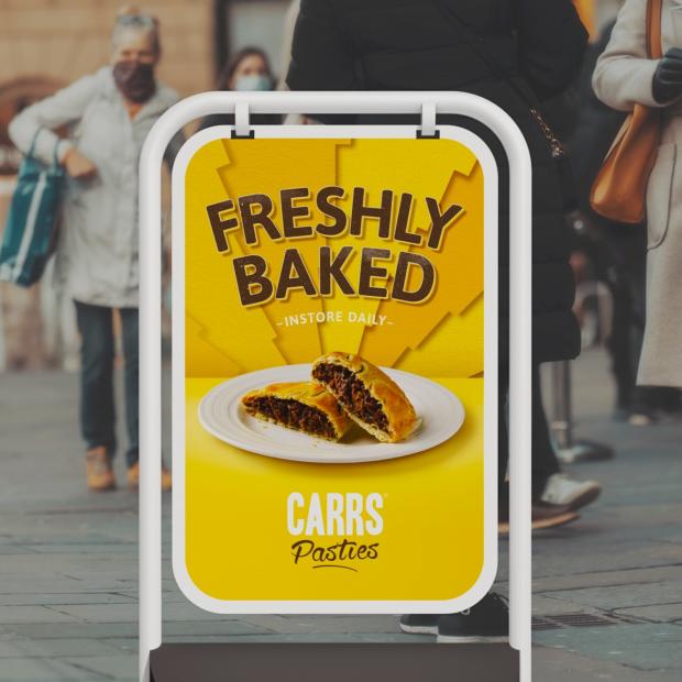 The Bolton News: Carrs Pasties new look