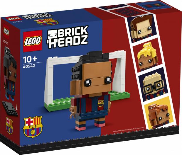 The Bolton News: LEGO® BrickHeadz™ FC Barcelona Go Brick Me. Credit: LEGO