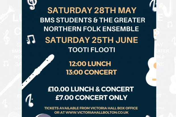 The Bolton News: Lunch time concert at Victoria Hall