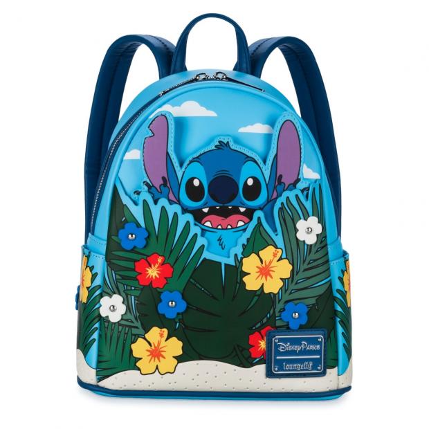 The Bolton News: Loungefly Stitch with Flowers Mini Backpack, Lilo & Stitch (ShopDisney)