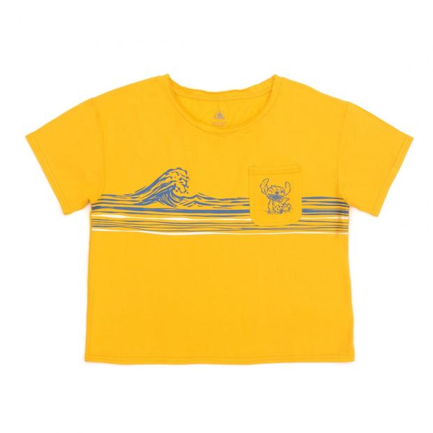 The Bolton News: Disney Store Stitch Ladies' Yellow T-Shirt (ShopDisney)