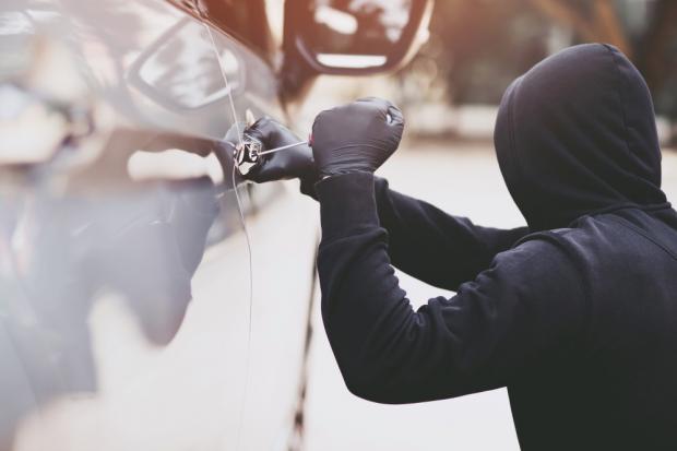 Teenager tried to steal from cars