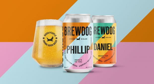 The Bolton News: The personalised cans will come with a glass (BrewDog)