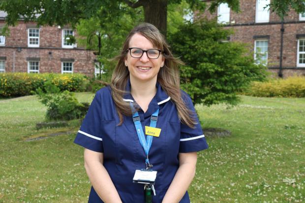 The Bolton News: Ralf's cousin Anna works at Prestwich Hospital as a Mental Health Change Nurse