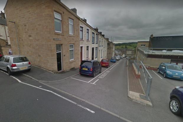 The discovery was made on Hartington Street, Brierfield (Google Images)