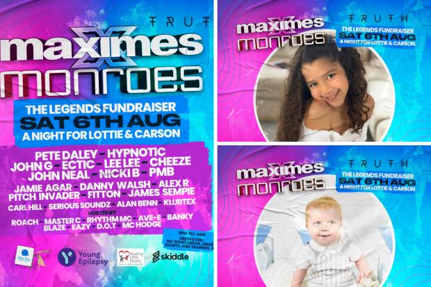 The Bolton News: The event flyer including the line up, Lottie and Carson