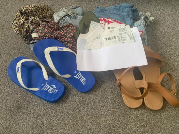 The Bolton News: Just some of items I had to purchase during my holiday