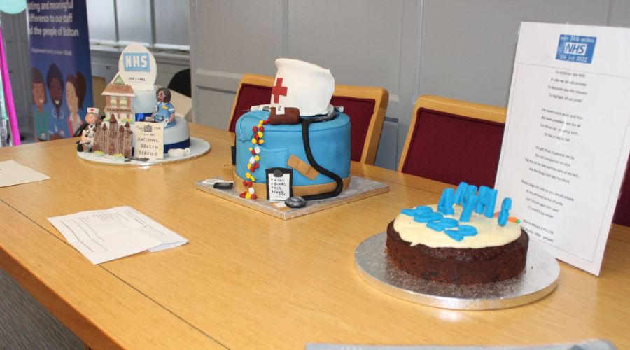 Royal Bolton: Staff create NHS themed cakes