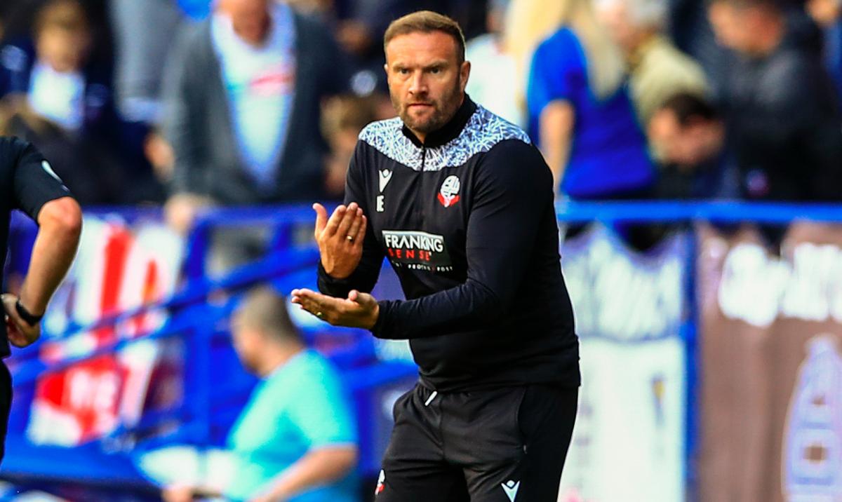'I've been useless in the cups!' - Evatt hopes for change of fortune at Bolton 14350793