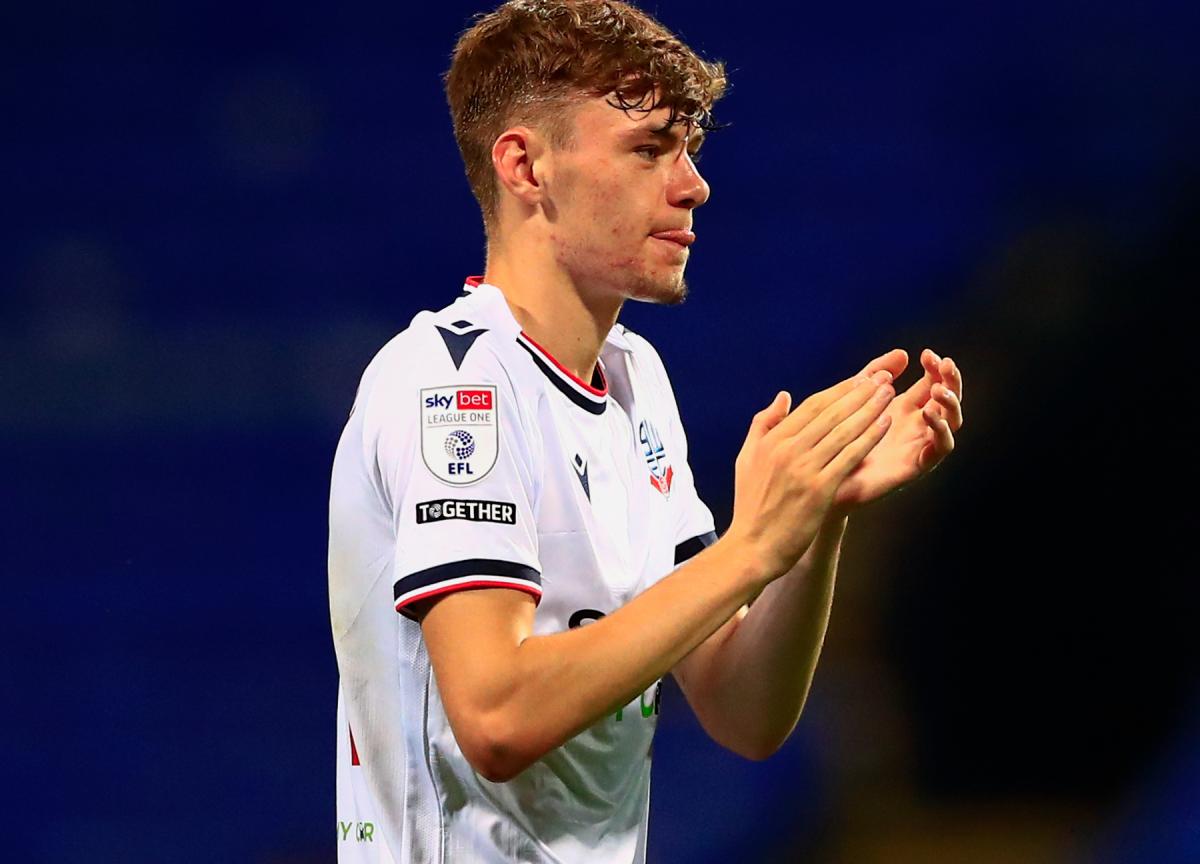 Bolton struggling to keep Liverpool prospect Conor Bradley under wraps 14364685
