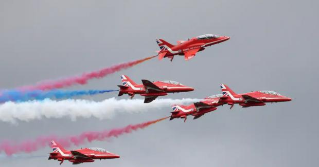 The Bolton News: Red Arrows (PA)