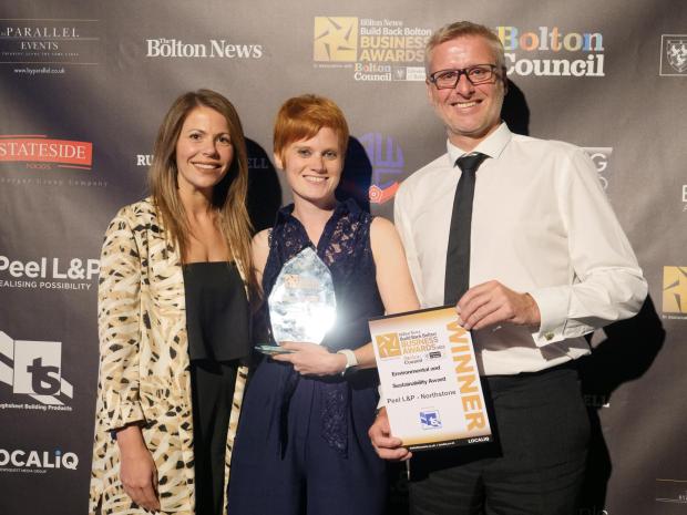 The Bolton News: Peel L&P Northstone Wins Environment / Sustainability Award Sponsored by Toughsheet Building Products