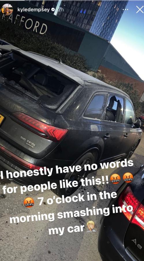 Bolton Wanderers Kyle Dempsey has car broken into | The Bolton News