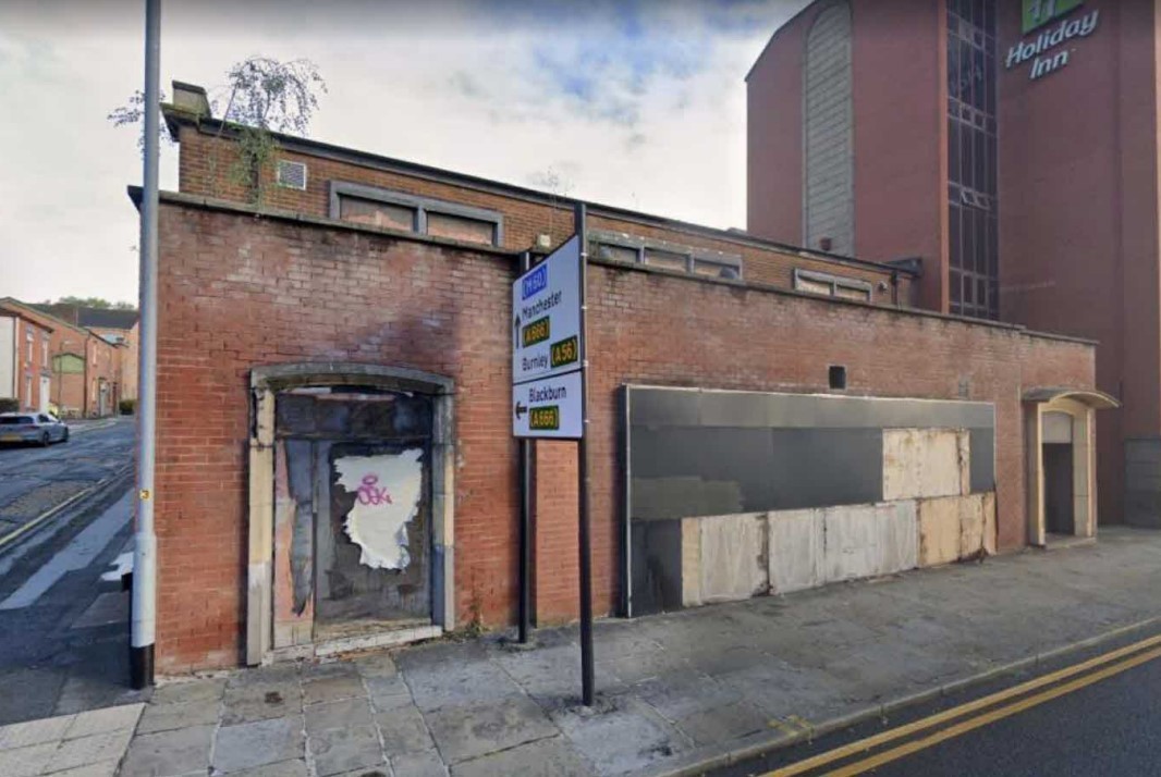 The site of the former Pink Panther nightclub on St Georges Road