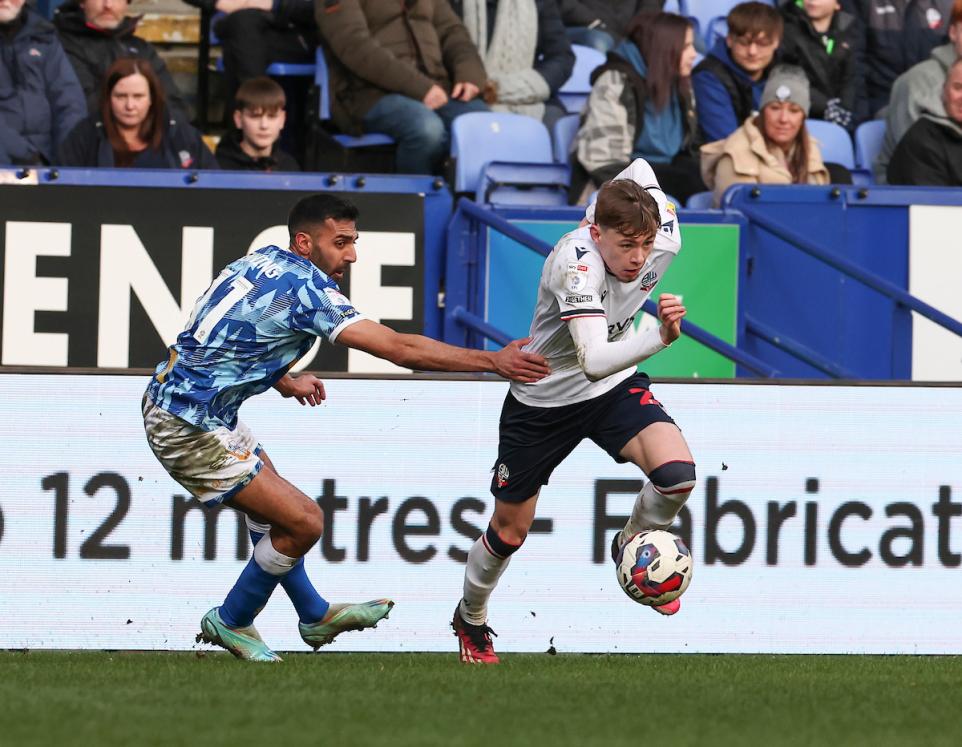 "A refreshing change" - Evatt marks milestone as Bolton play against type 16494646