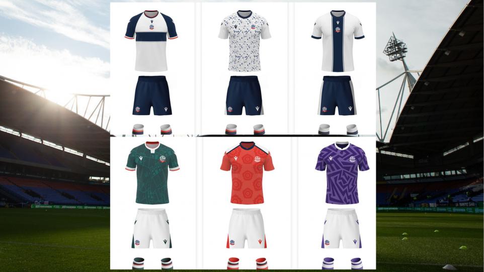 Bolton Wanderers fans to vote on next year's home & away kit 17092193