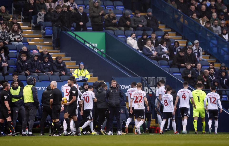 Bolton confirm fan who collapsed in Cheltenham game has died 17644365