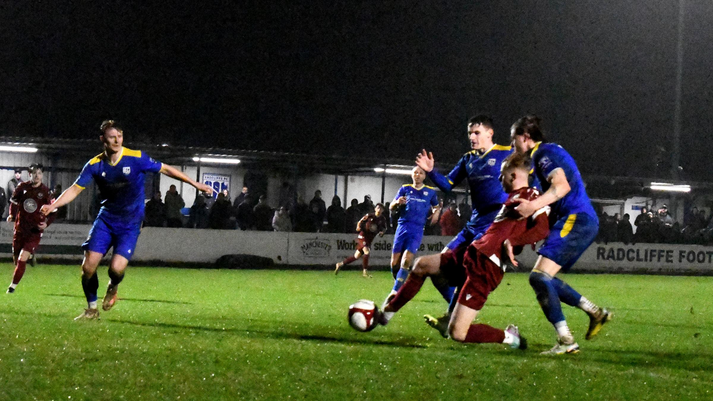 Late Radcliffe double denies Colls a famous away win