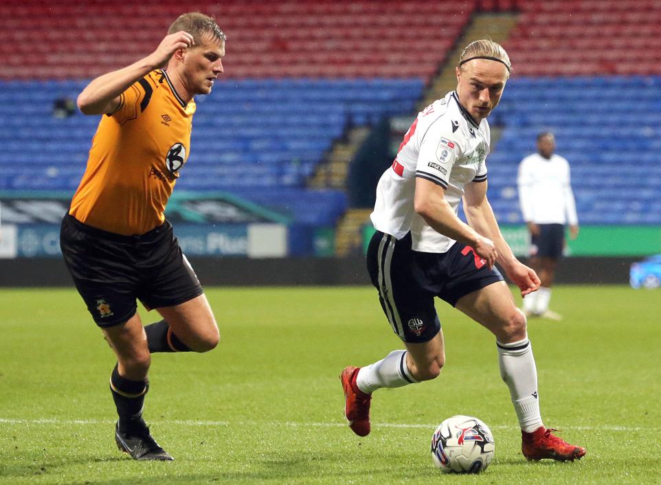 bolton - Cambridge interim boss on defeat at Bolton and impact of wing-backs 17812429