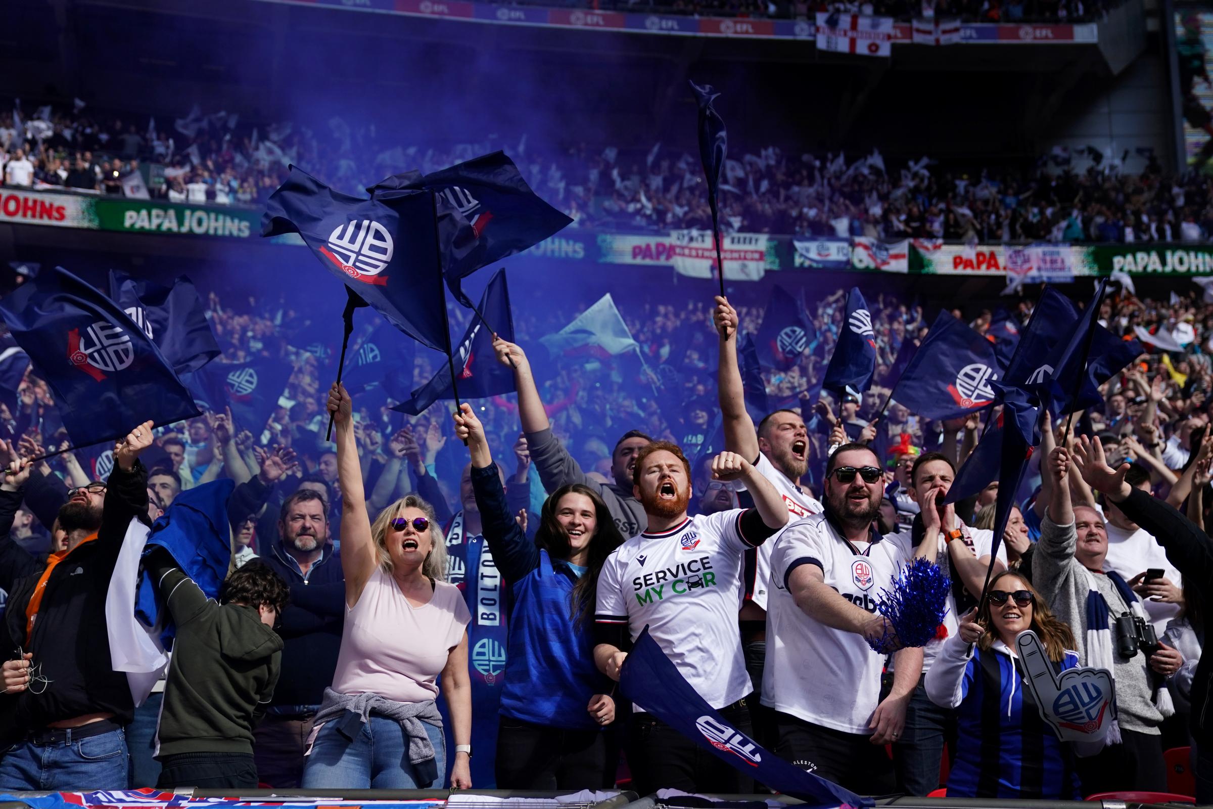 Bolton Wanderers ticket sales continue to rise for Wembley