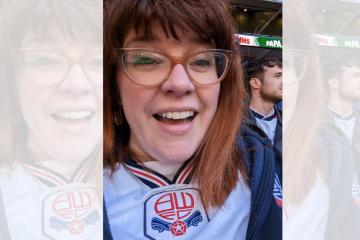 The Chase's Jenny Ryan among fans supporting the Wanderers