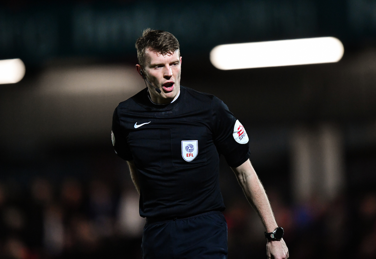 Bolton Wanderers v Oxford: Sam Barrott referee fact file