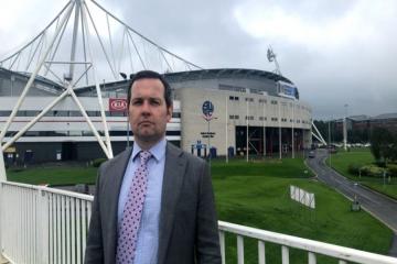 Bolton West MP Chris Green backing Football Governance Bill