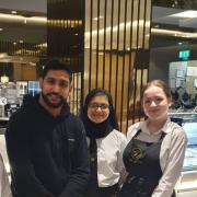 Amir Khan makes a surprise visit to Bolton's Heavenly Desserts