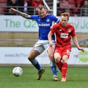 David Wheater in action for Oldham Athletic last season