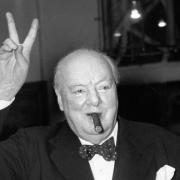 Sir Winston Churchill's cigar butt expected to sell for £1,200. (PA)