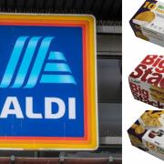 Aldi announce new 'McDonald's' menu including 'Big Mac'. (PA/Aldi)