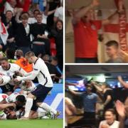 Live: Fans cheer on England in Euro 2020 semi-final