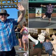Peter Kay returns to Blackpool Pleasure Beach for the first time in five years