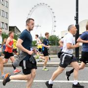 Around 100,000 runners are estimated to be taking part in the 2021 London Marathon (Doug Peters/PA)