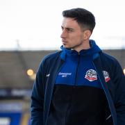 Liam Edwards played his first minutes for Bolton in 23 months against Rochdale