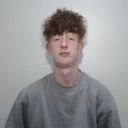 Jailed: Charlie Wallbank, 19, was involved in burglary and affray