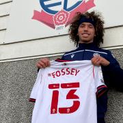 Marlon Fossey will be wearing the shirt number 13 during his stay with Wanderers