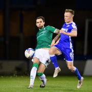 Kyle Dempsey, right, in action for Gillingham