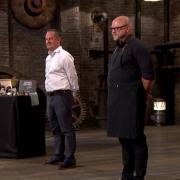 Russell and Atwell founders on Dragons Den. Credit: BBC
