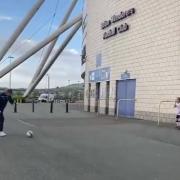 Watch Bolton Wanderers striker Jon Dadi Bodvarsson make a young fan's day
