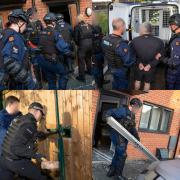 Police raid homes in Wigan and Salford