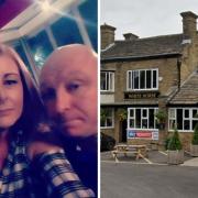 Mandie and Graham are leaving the pub after two and a half years at the helm. Left image: Mandie Holland, right image: Google Maps