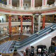Inside The Trafford Centre in Manchester (PA)