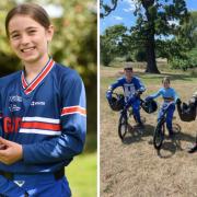 Brooke Fawcett is the BMX World Champion for her age group, aged only nine.
