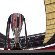 The prize up for grabs at Wembley on Sunday