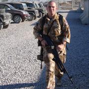 Cllr Ryan Bamforth in Afghanistan