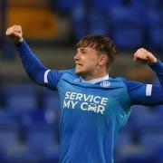 Conor Carty scored on his debut for Wanderers against Tranmere Rovers