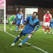 Conor Bradley scores the equaliser for Wanderers against Fleetwood